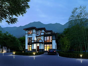 農(nóng)村自建房設(shè)計(jì)圖，新中式別墅設(shè)計(jì)