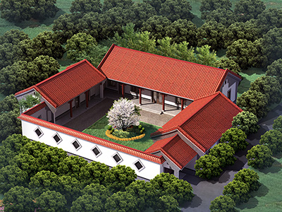 農(nóng)村自建三合院，這樣一棟三合院全村沒(méi)有人比你更有氣場(chǎng)！