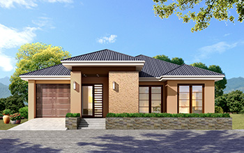 農(nóng)村一層房屋設(shè)計(jì)，精美的代表作。