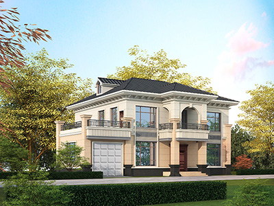 農(nóng)村豪華二層別墅，自帶大車(chē)庫(kù)，別有一番風(fēng)味！