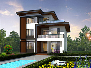 農(nóng)村三層別墅設(shè)計(jì)圖，低調(diào)中透露著一絲高貴，歐式別墅！