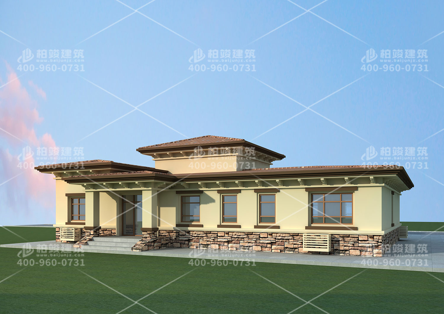 農(nóng)村三層自建別墅設(shè)計(jì)圖紙，小康的生活水平。