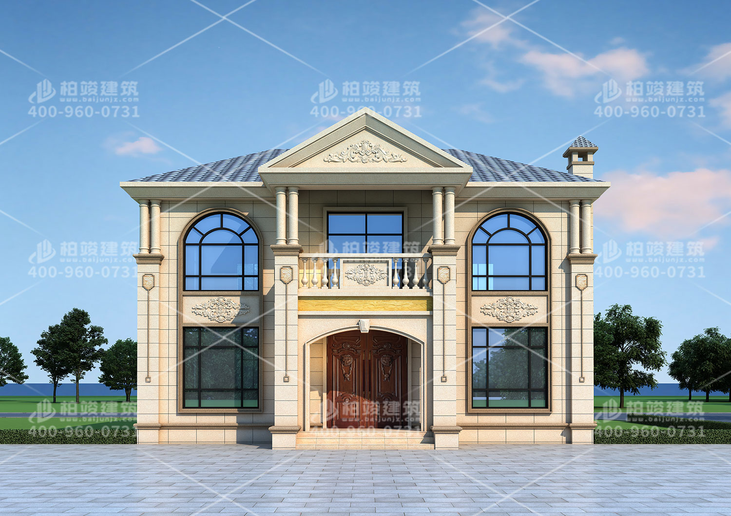 二層小別墅建筑設(shè)計圖，全套經(jīng)典圖紙。