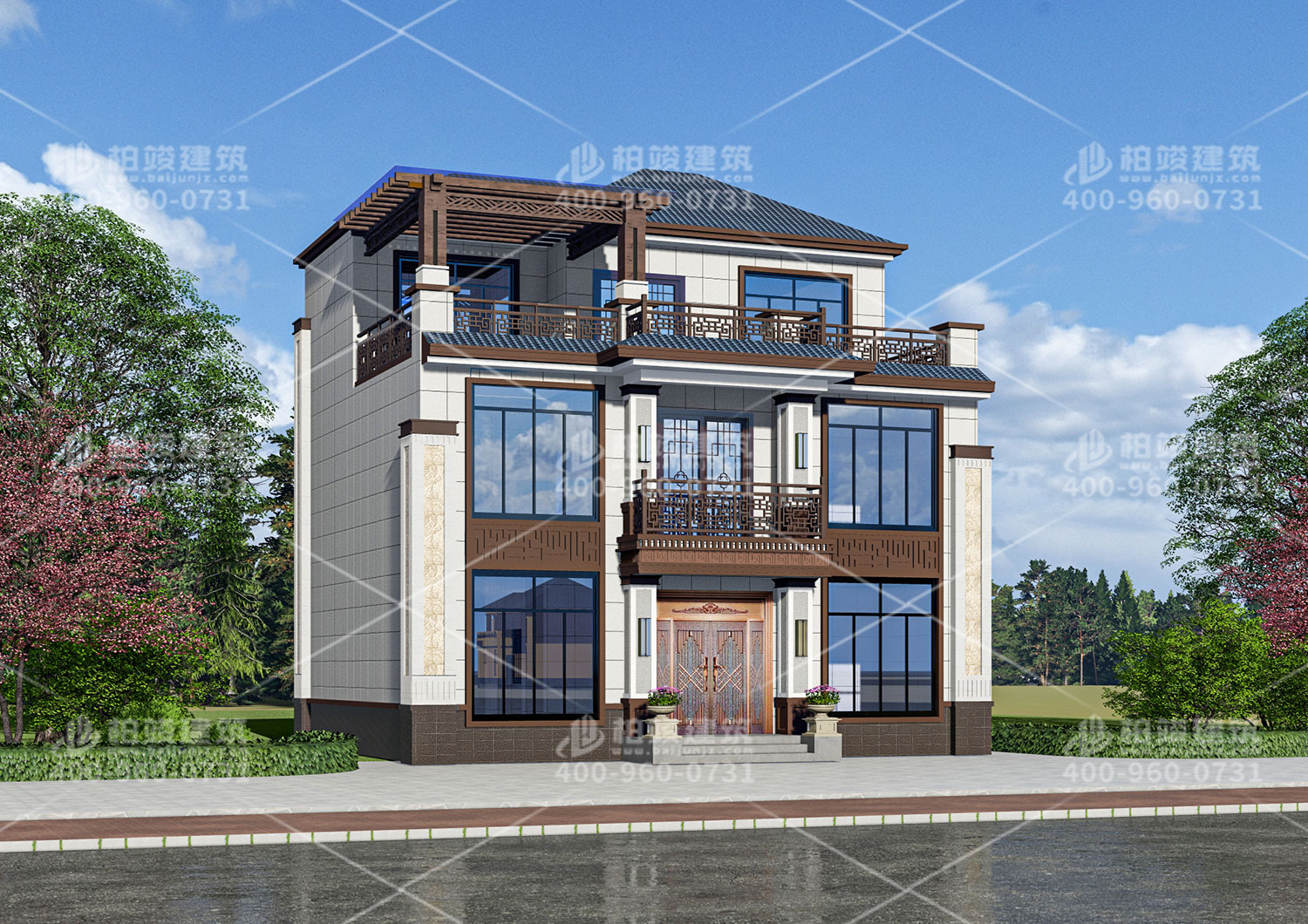 農(nóng)村建房設(shè)計圖，找柏俊就對了。