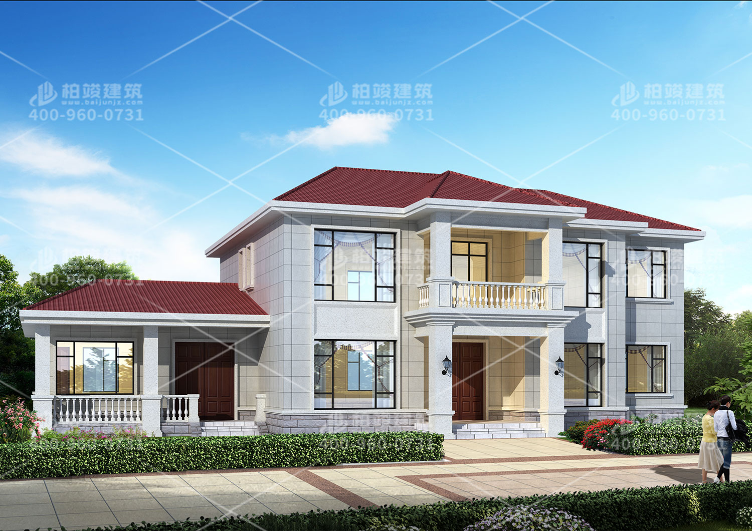 歐式風(fēng)格自建房設(shè)計(jì)，農(nóng)村建房也是一種浪漫。