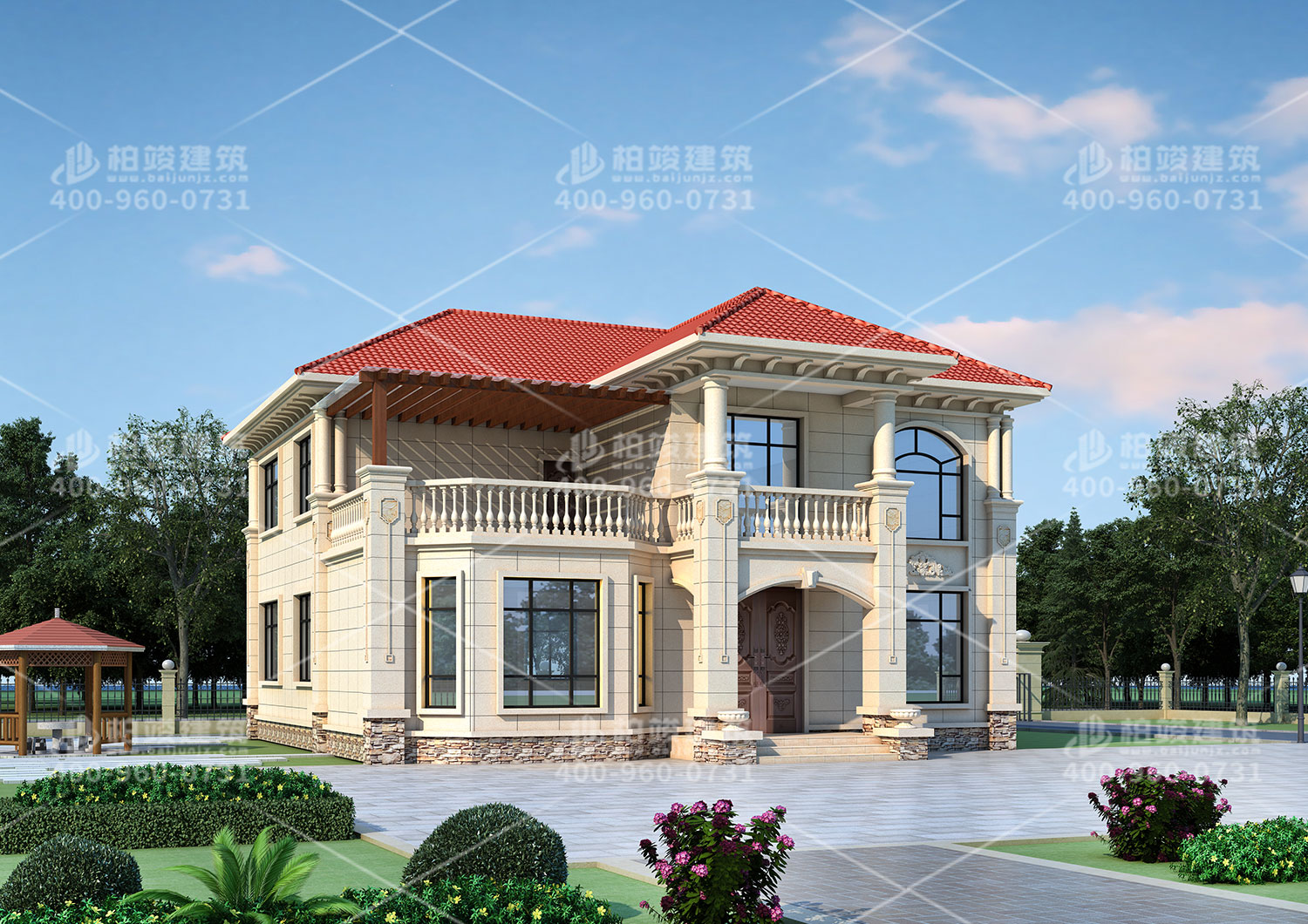 自建小別墅設(shè)計(jì)，恬靜悠閑的生活居所。