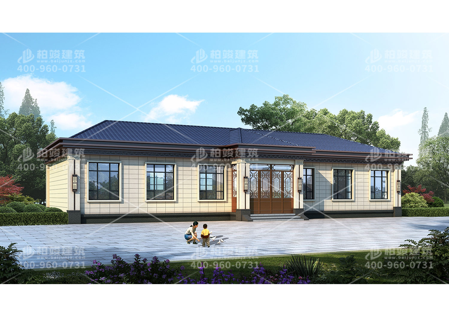 農(nóng)村自建四合院設(shè)計，大氣經(jīng)典全村都想建一套。